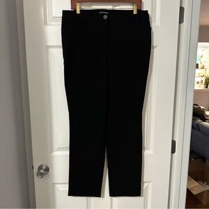 Black Hilary Radley trousers